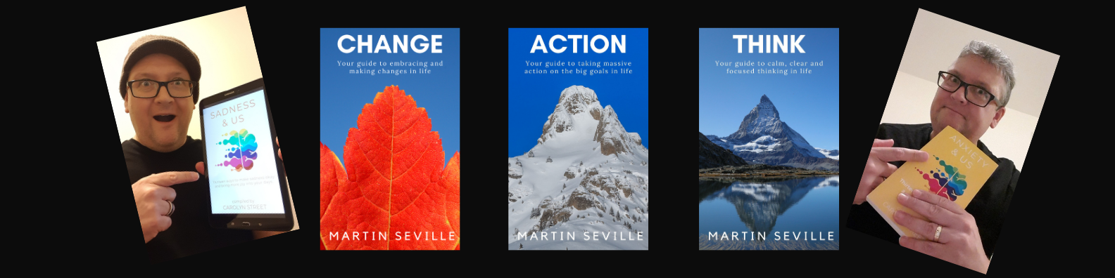 Montage of Martin's Books